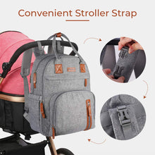 Load image into Gallery viewer, COCOHOP Diaper Bag Backpack, Multifunction Maternity Baby Nappy Changing Bags (Waterproof)