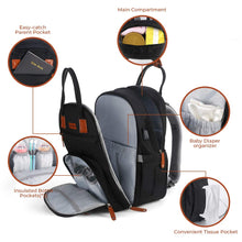 Load image into Gallery viewer, COCOHOP Diaper Bag Backpack, Multifunction Maternity Baby Nappy Changing Bags (Waterproof)