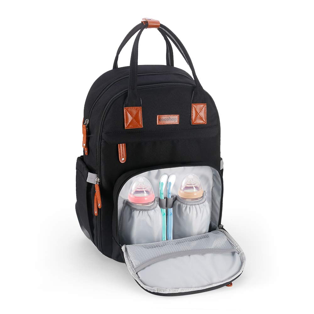 Mooedcoe Baby Changing Bag Backpack Diaper Bag Waterproof Nappy Back Pack Lar