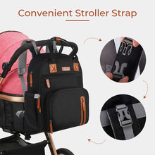 Load image into Gallery viewer, COCOHOP Diaper Bag Backpack, Multifunction Maternity Baby Nappy Changing Bags (Waterproof)