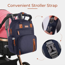 Load image into Gallery viewer, COCOHOP Diaper Bag Backpack, Multifunction Maternity Baby Nappy Changing Bags (Waterproof)